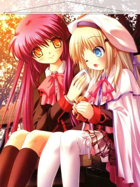 Little Busters Japanese Anime Wall Scroll Poster and Banner 10 Anime Dakimakura Pillow Shop